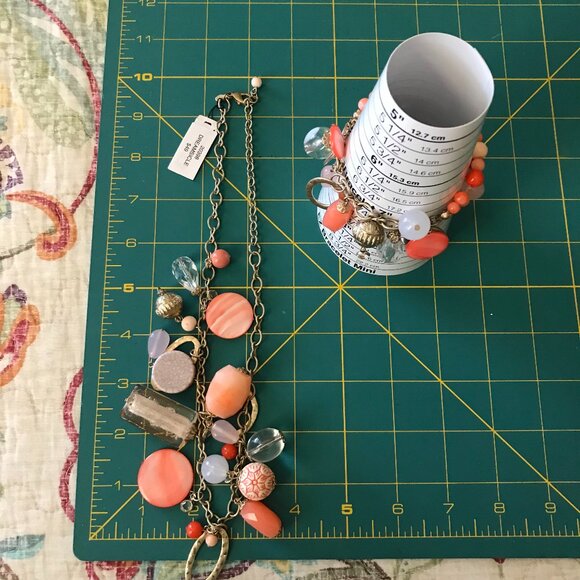 Premier Designs Dreamsicle Necklace & Bracelet - Picture 10 of 11